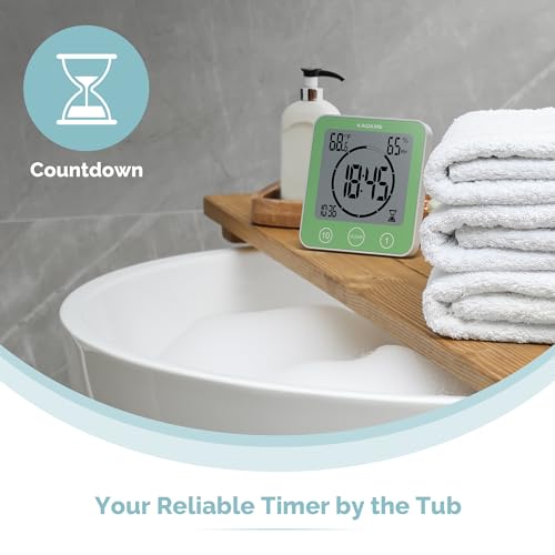 Shower Clock Waterproof Bathroom Timer