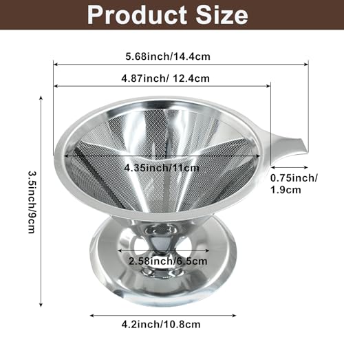 Pour Over Coffee Dripper