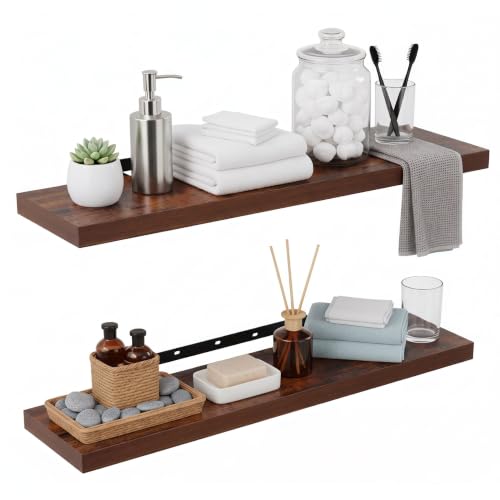 Floating Wall Shelves (2 Count)