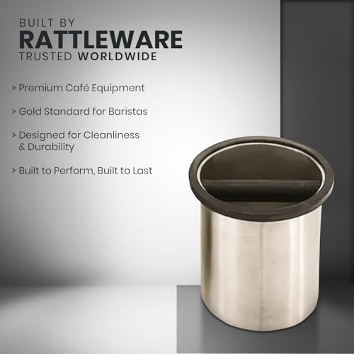 Stainless Steel Round Espresso Knock Box