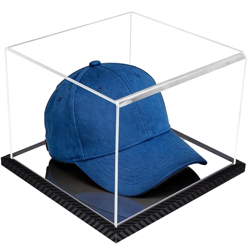 Clear Hat Display Case Acrylic Baseball Cap Holder Stand