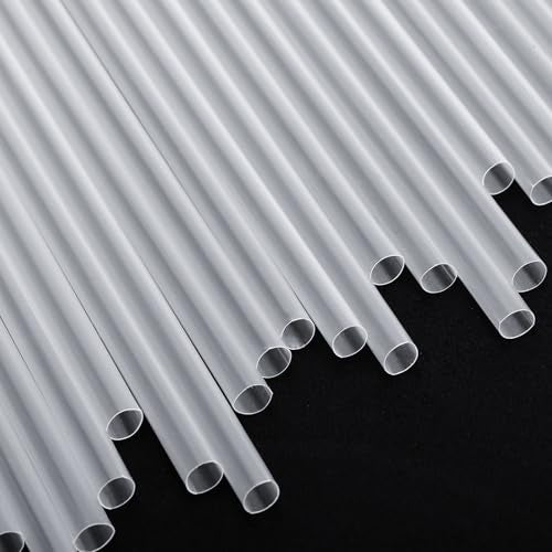 10.3" Disposable Plastic Drinking Straws (100 Count)