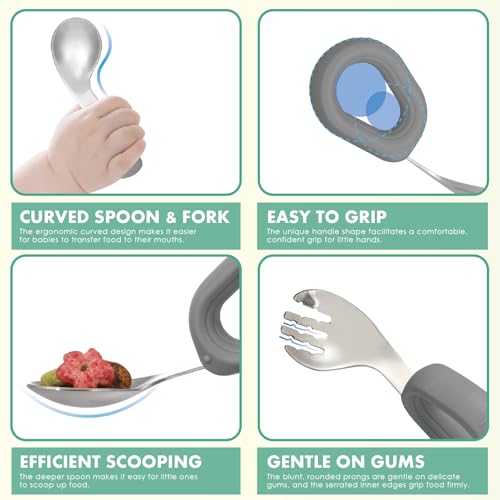 Baby Bowl Set with Spoon & Fork
