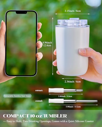 6 Pack 10 oz Sublimation Tumblers Blanks Bulk
