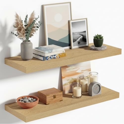 10" Deep Floating Shelves (2 Count)