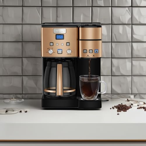 Single Serve + 12 Cup Coffee Maker