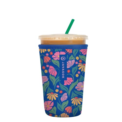 JavaSok Iced Coffee & Cold Soda Insulated Neoprene Cup Sleeve
