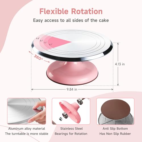 Aluminum Cake Decorating Kit (138 Count)