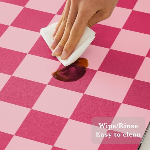 Checkered Dish Drying Mat for Kitchen Counter