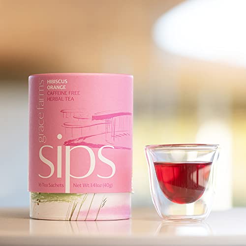 HIBISCUS ORANGE Herbal Tea (16 Count)