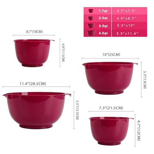 Classic Mixing Bowls Set of 4