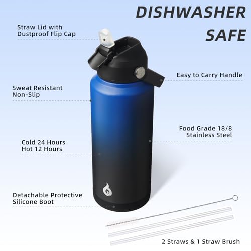 32oz Insulated Water Bottle