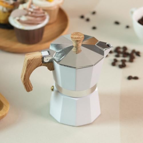 Stovetop Espresso Maker 3 Cups Moka Pot Cuban Coffee Maker Stovetop Coffee Maker Moka Italian Espresso