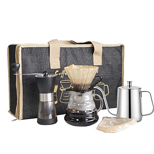 Pour Over Coffee Maker Set