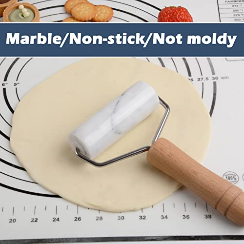 Small Marble Rolling Pin Pizza Roller
