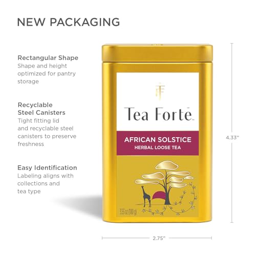 African Solstice Loose Leaf Tea Canister (3.53 Ounce)