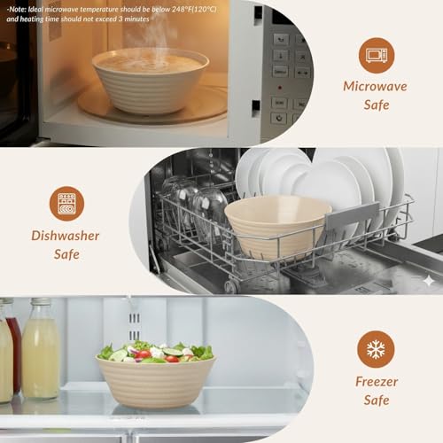 Premium Wheat Straw Bowls