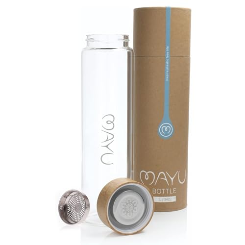 Pure Glass Reusable Water Bottle w