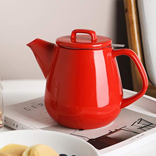 Sweejar 40oz Tea pot with Removable Stainless Steel Infuser