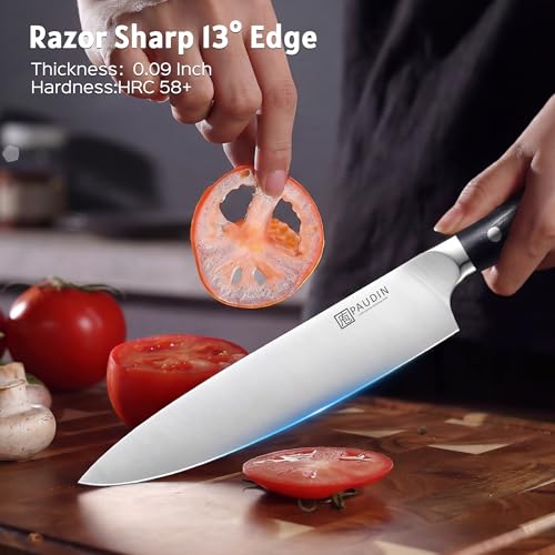 Chef Knife 8 Inch Professional Kitchen Knife Dishwasher Safe