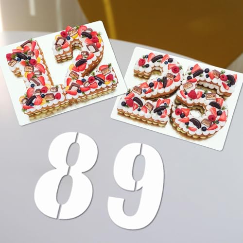 18 Inch Number Stencils Set (10 Count)