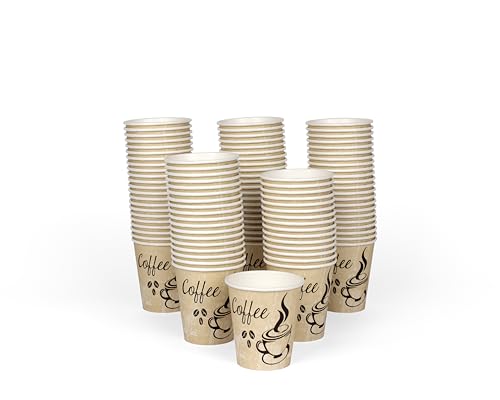 Disposable Coffee Cups (100 Count)
