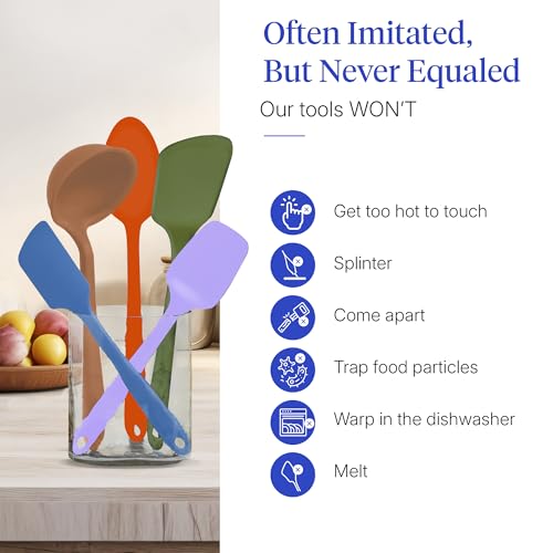 Get It Right 5 Piece Silicone Ultimate Kitchen Utensils Set (5 Count)