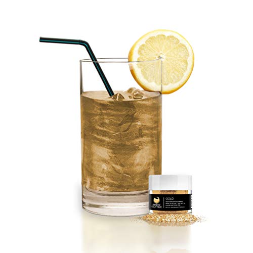Gold BREW GLITTER Edible Glitter For Drinks