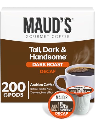 Maud’s Decaf Dark Roast Coffee Pods (200 Count)