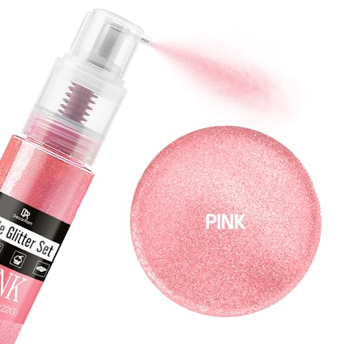 Pink Edible Glitter Spray