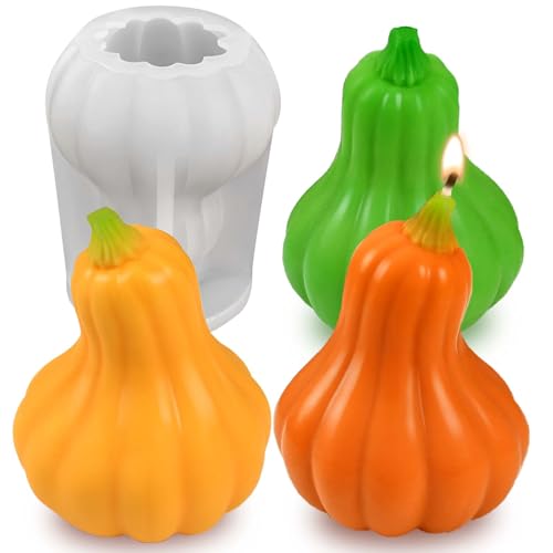 Pumpkin Candle Mold
