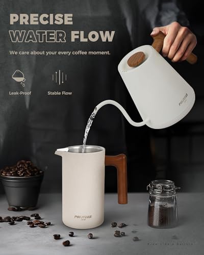 POLIVIAR Electric Gooseneck Kettle