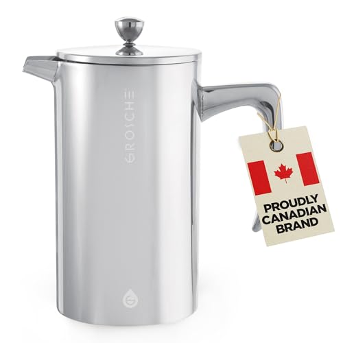 Dublin Double Wall Stainless Steel French Press