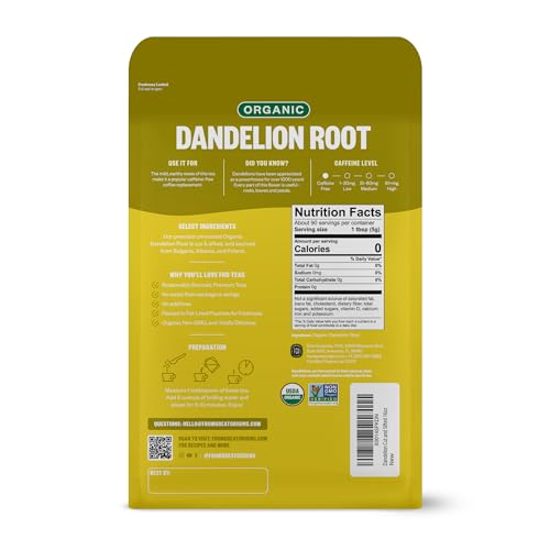 Organic Dandelion Root (4 Count)