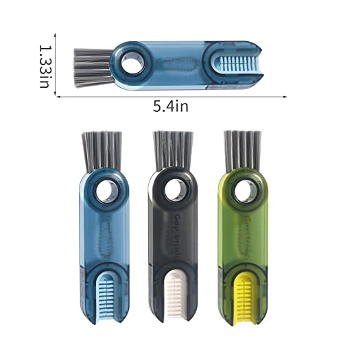 3 in 1 Cup Lid Gap Cleaning Brush Set