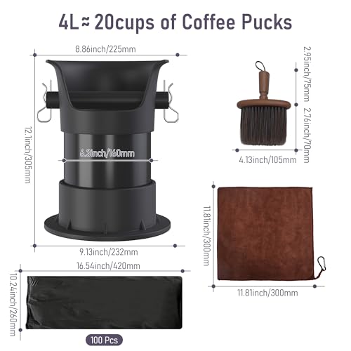 4L Espresso Knock Box