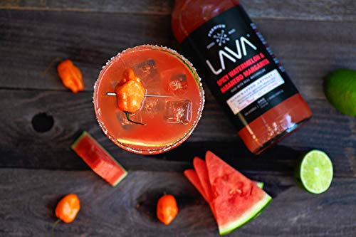 Premium Spicy Watermelon Habanero Margarita Mix (33.8 Fl Oz)