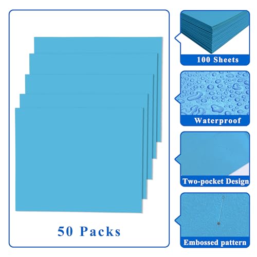 File folders with Pockets (50 Count)