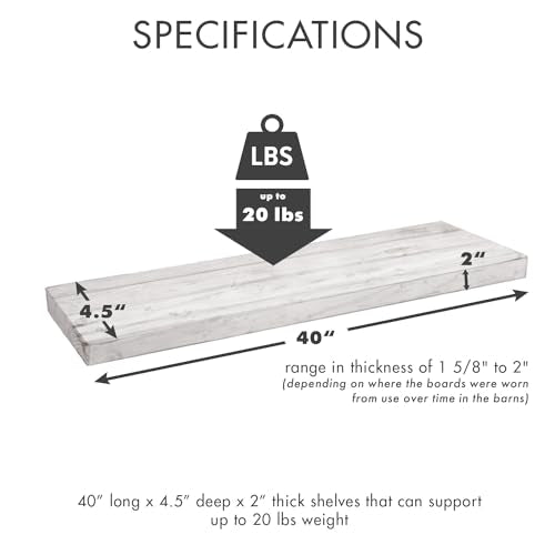 Reclaimed Barnwood Planks (2 Count)