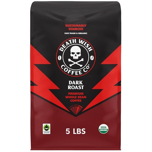 Organic Dark Roast Whole Bean Coffee (80 Ounce)