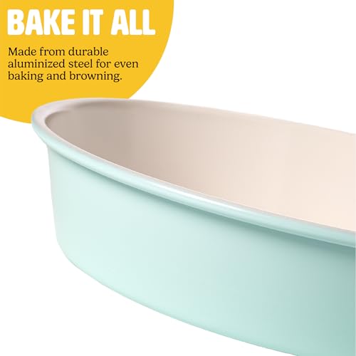 Clean Ceramic Round Cake Pans Set (2 Count)