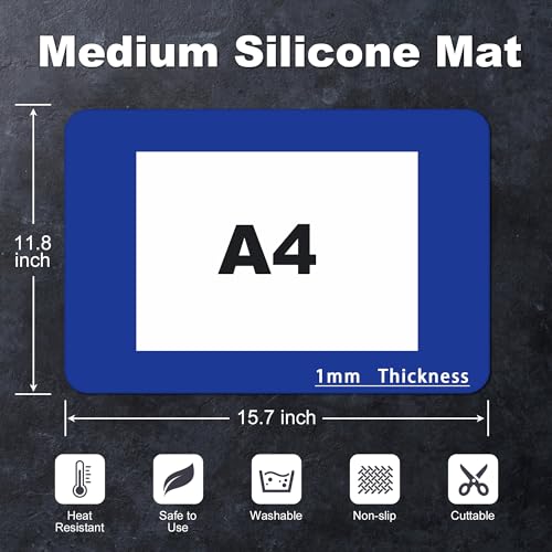Silicone Mat for Kitchen Counter (4 Count)