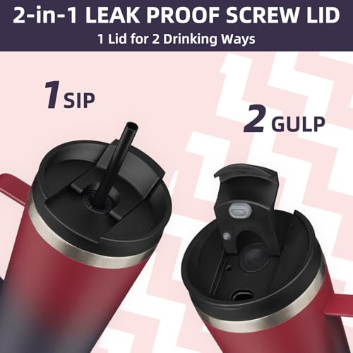 30oz Insulated Tumbler with Handle