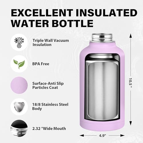 Insulated Water Bottle 64 oz