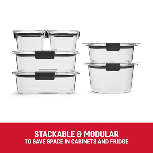 Brilliance® Round and Rectangular Leak Proof Food Storage Containers