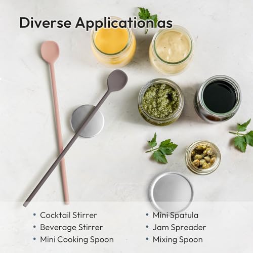 9.9" Silicone coffee stirrer