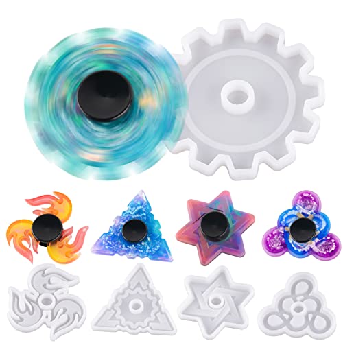 Fidget Spinner Silicone Resin Mold Kit
