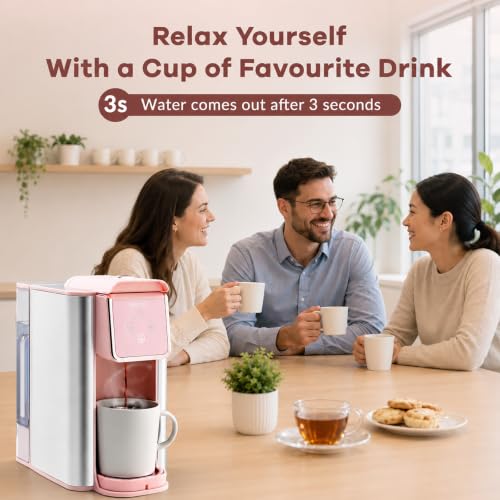 Pink Coffee Maker 3