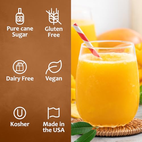 Mango Syrup Flavored Syrup for Cocktails (25.4 Fl Oz)