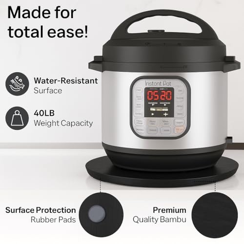 Elegant Round Sliding Tray for Your Pressure Cooker